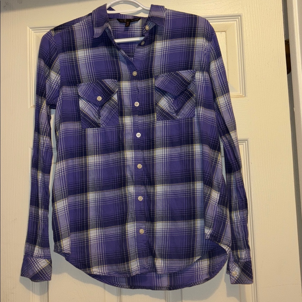 Victoria's Secret Purple flannel